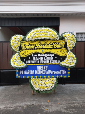 Papan Bunga Duka di Hulonthalangi