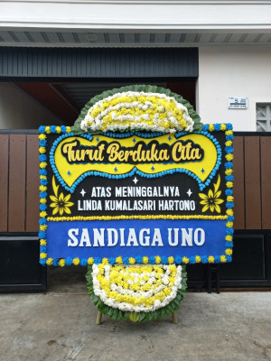 Papan Bunga Duka di Hulonthalangi